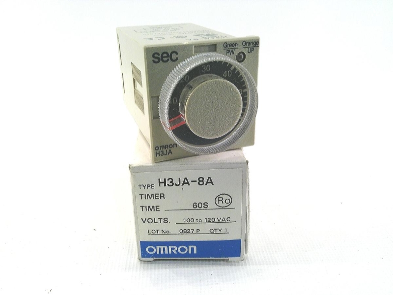 OMRON H3JA-8A AC100-120 60S