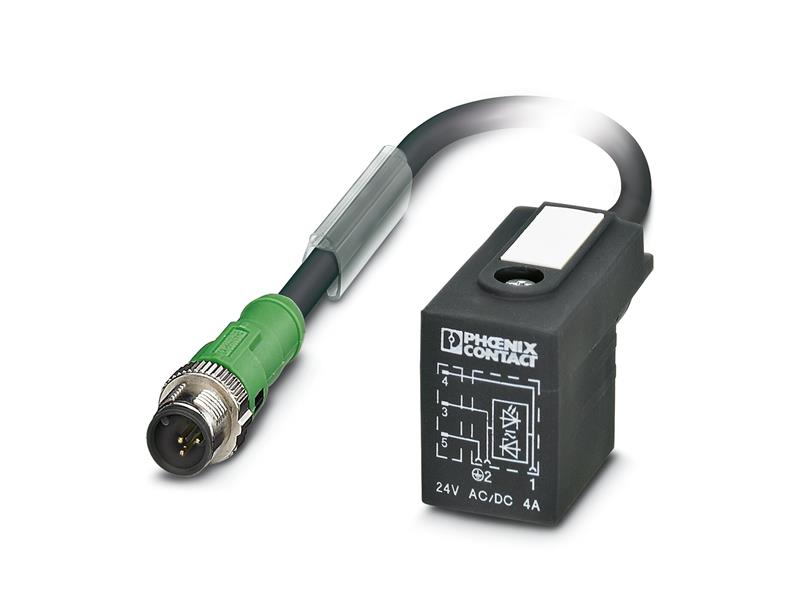 PHOENIX CONTACT SAC-3P-MS/ 3,0-PUR/BI-1L-Z SCO