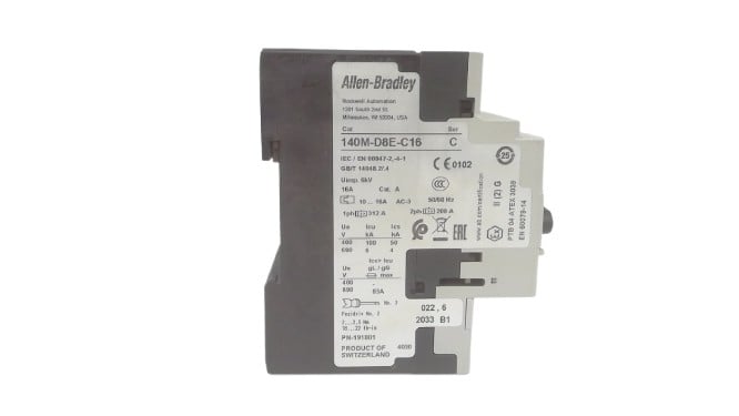 140M D8E C16 KRY | Allen Bradley | Motor Circuit Breaker 16A