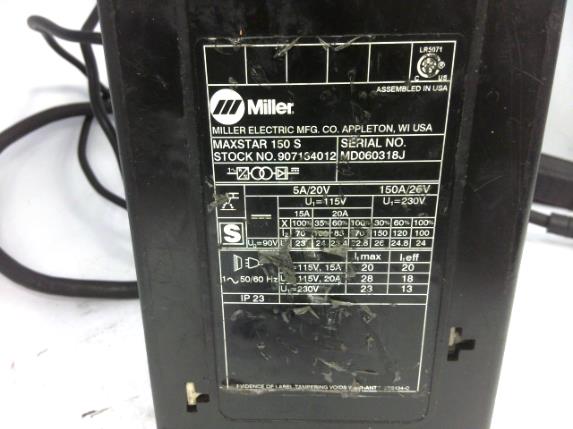 MILLER ELECTRIC 907134012