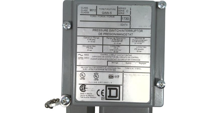 SCHNEIDER ELECTRIC 9012GAW5 SCHNEIDER ELECTRIC 9012GAW5