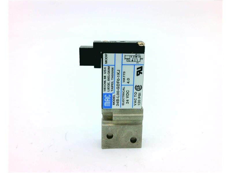 MAC VALVES INC 34B-L00-GDF0-1KJ