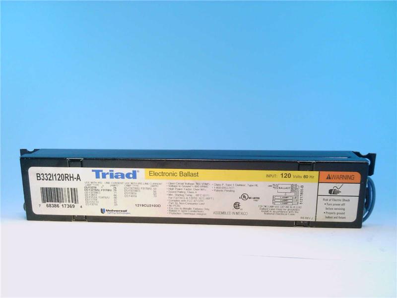 UNIVERSAL LIGHTING TECHNOLOGY B332I120RH-A000I
