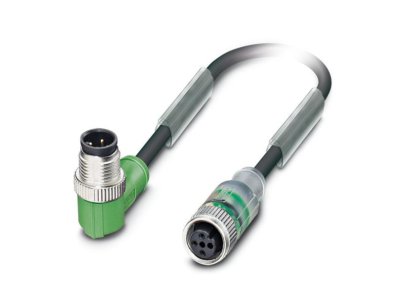 SAC-4P-M12MR/ 4,0-PUR/M12FS-3L by PHOENIX CONTACT