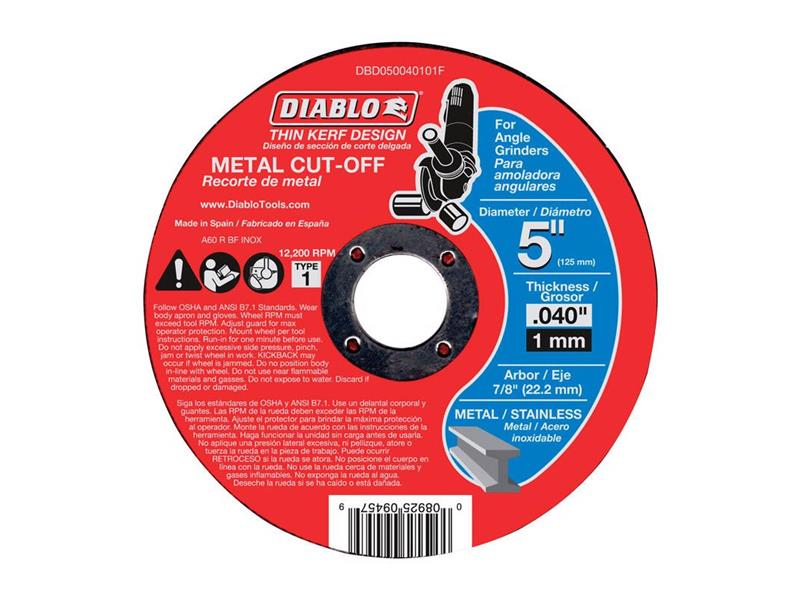 DBD050040101F by DIABLO TOOLS