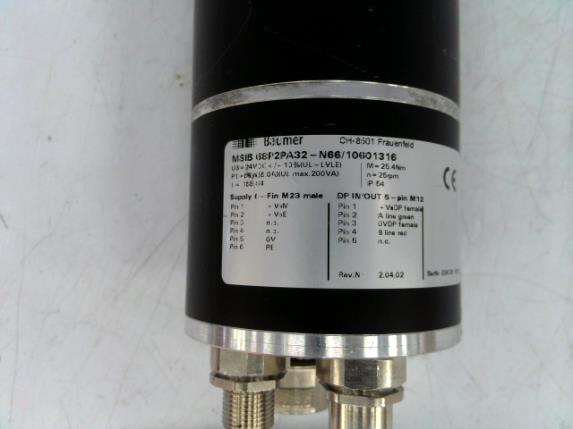 BAUMER ELECTRIC MSIB 68P2PA32-N66/10601316