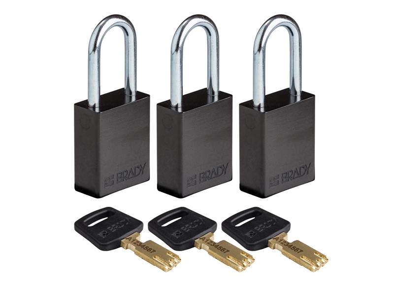 ALU-BLK-38ST-KA3PK par BRADY