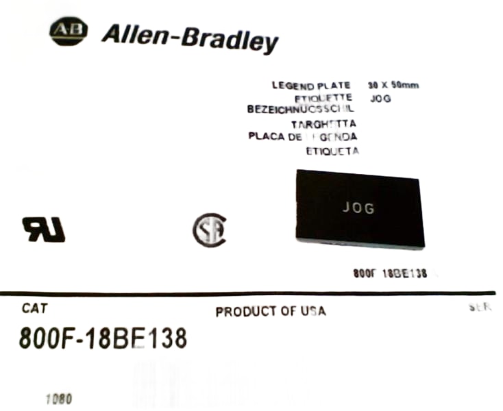 800F-18BE138 by ALLEN BRADLEY