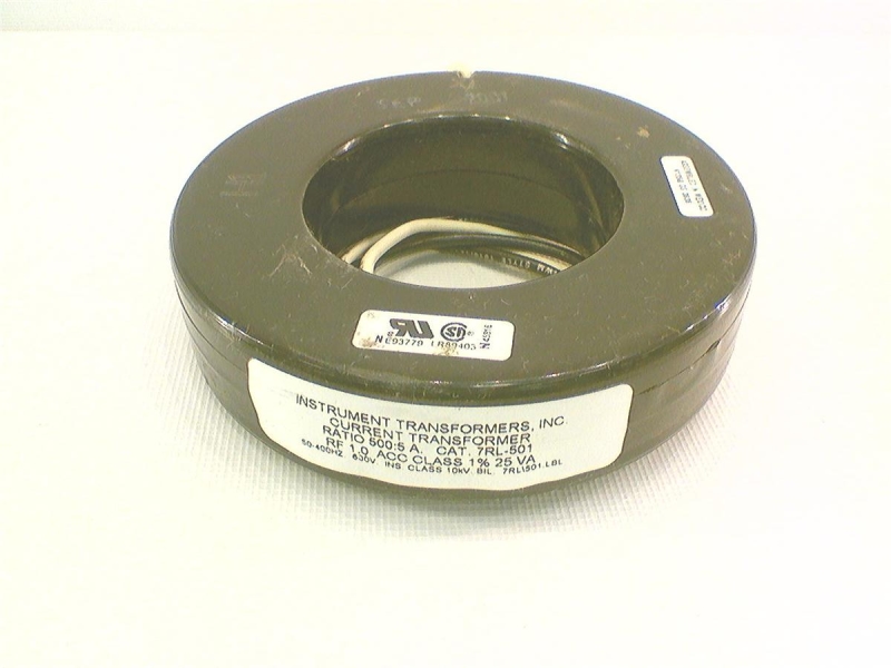 7RL-501 by INSTRUMENT TRANSFORMERS INC