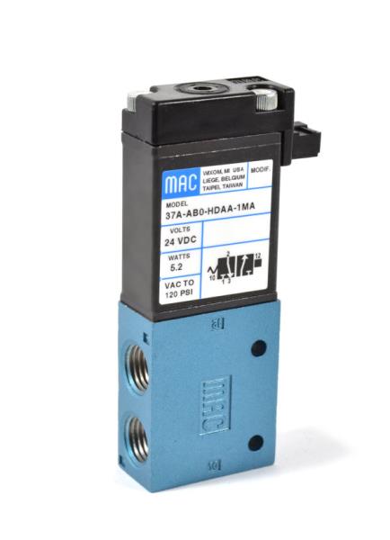 MAC VALVES INC 37A-AB0-HDAA-1BA