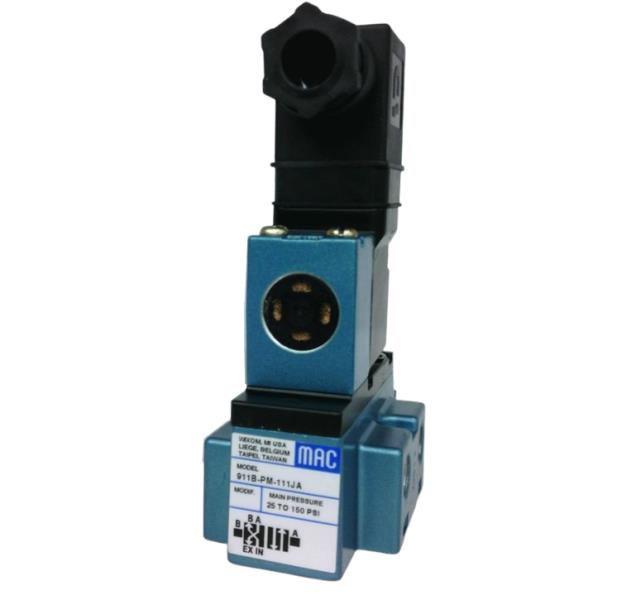 MAC VALVES INC 911B-PM-111JA