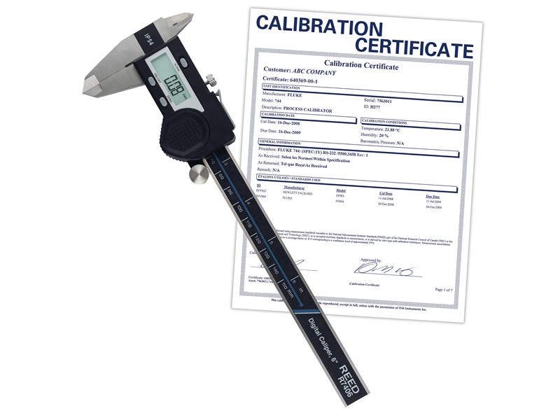 REED INSTRUMENTS R7406-NIST