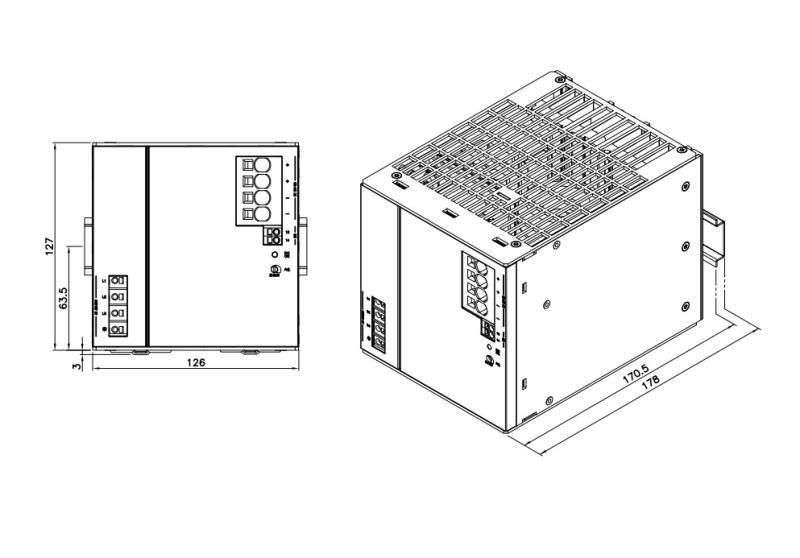 BLOCK PC-0324-400-2