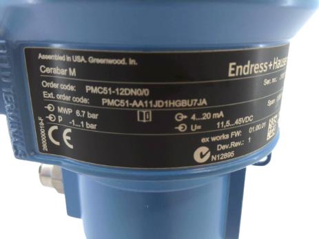 ENDRESS & HAUSER PMC51-12DN0/0
