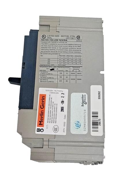 SCHNEIDER ELECTRIC NS100-160-250-N/H/NA