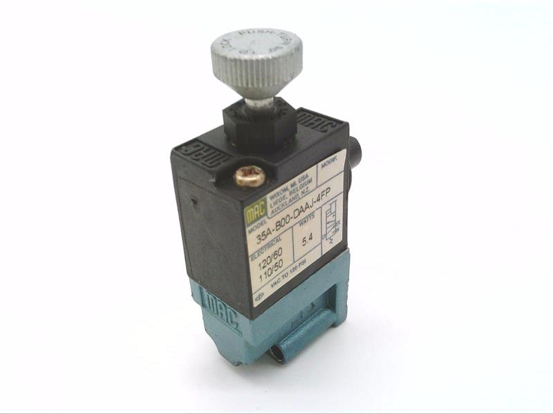 MAC VALVES INC 35A-B00-DAAJ-4FP