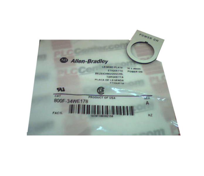 ALLEN BRADLEY 800F-34WE178