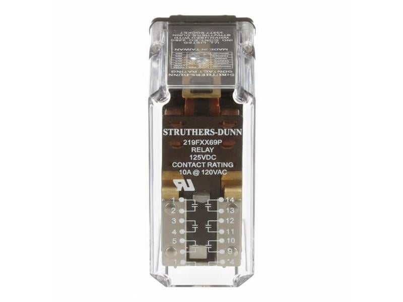 219EXA69P-125VDC por STRUTHERS DUNN RELAYS