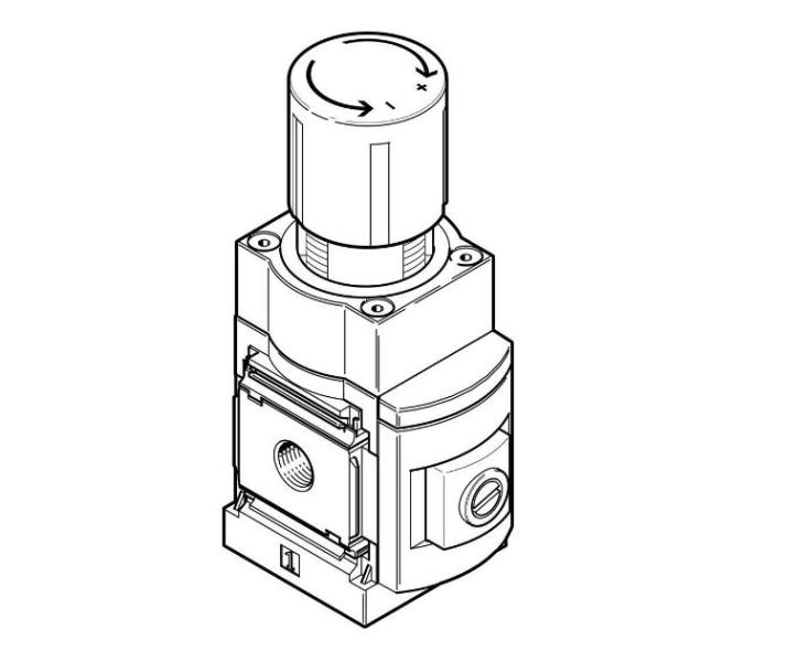 FESTO MS6N-LRP-1/4-D2-A8-Z