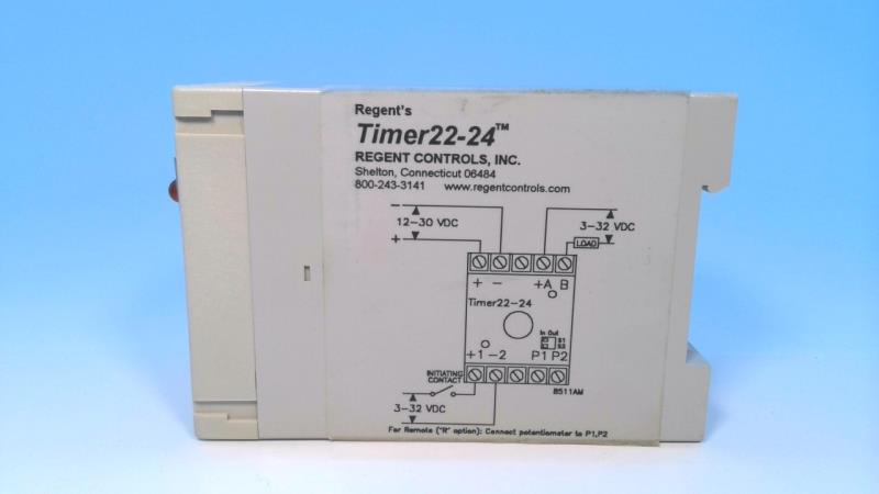 REGENT CONTROLS TIMER22-24