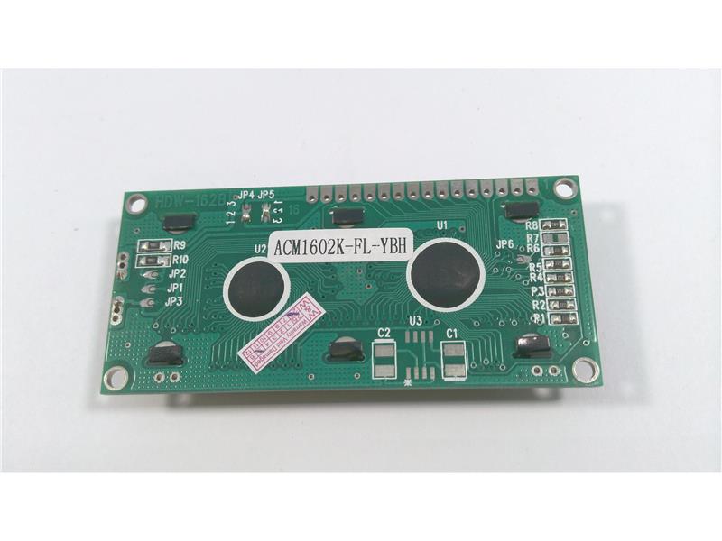AZ DISPLAYS ACM1602K-FL-YBH