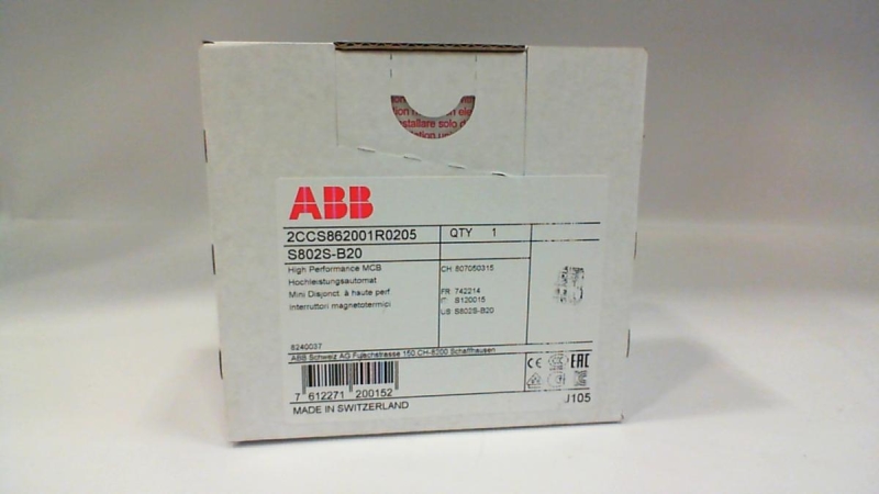 ASEA BROWN BOVERI S802S-B20