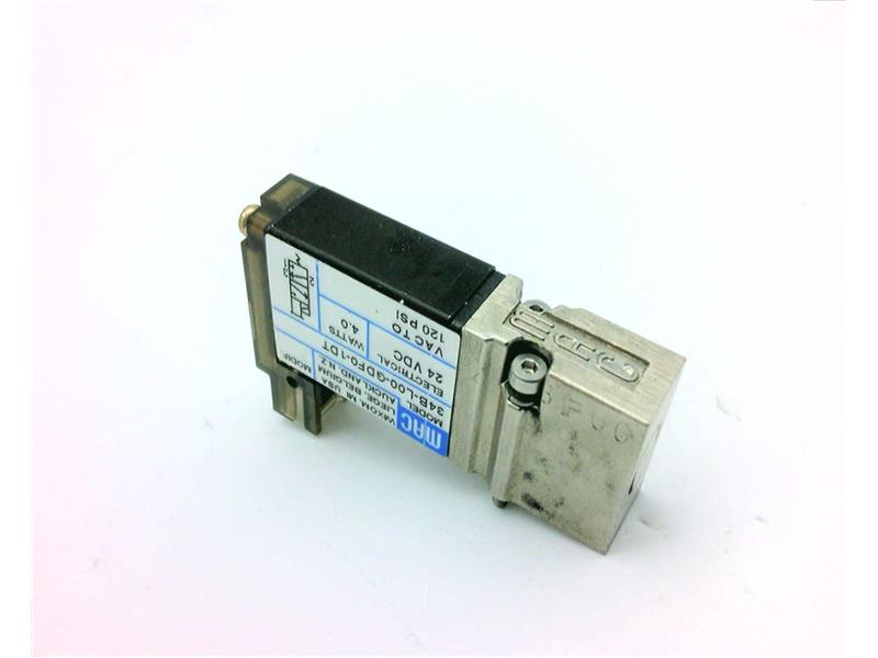 MAC VALVES INC 34B-L00-GDF0-1DT