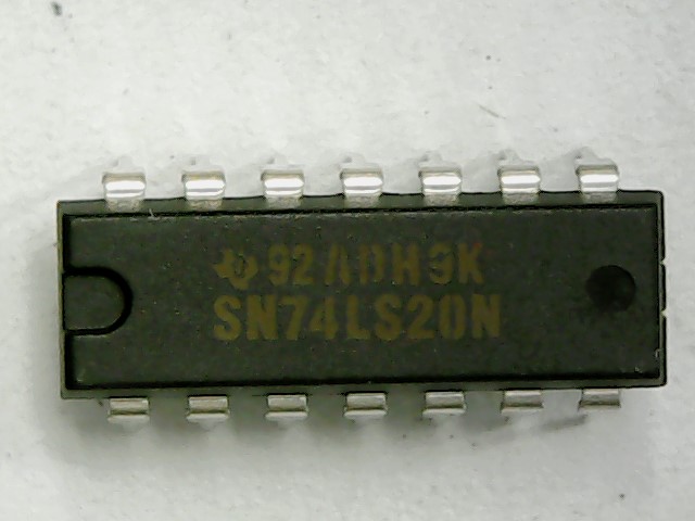 TEXAS INSTRUMENTS SEMI SN74LS20N