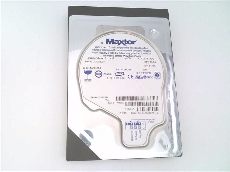 MAXTOR 6E040L0510614