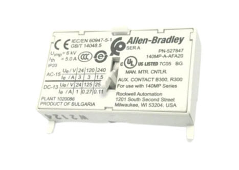 140MP-A-AFA20 por ALLEN BRADLEY