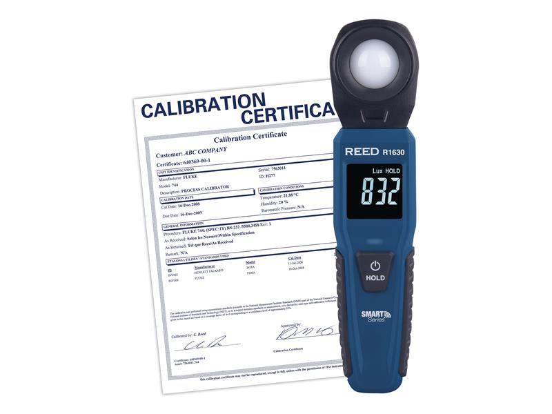 REED INSTRUMENTS R1630-NIST