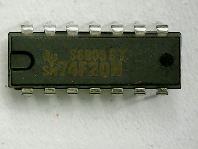 TEXAS INSTRUMENTS SEMI SN74F20N