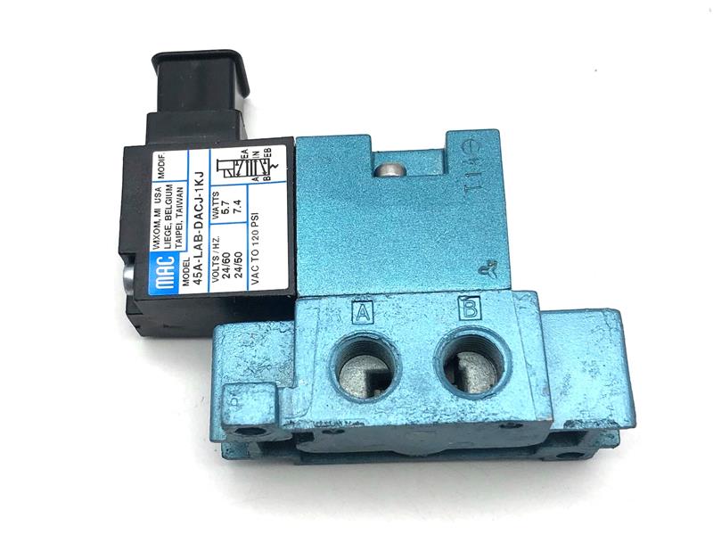 MAC VALVES INC 45A-LAB-DACJ-1KJ