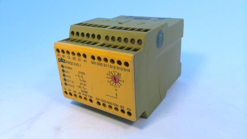 PILZ PNOZ XV2.1 3/24VAC 24VDC 2N/O 2N/O T