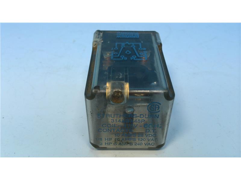 STRUTHERS DUNN RELAYS 314XBX48P-115VAC