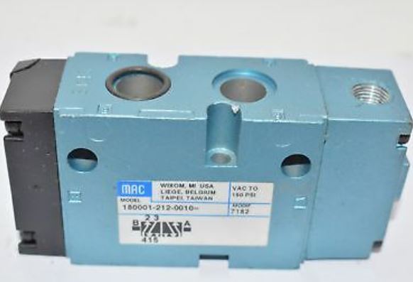 MAC VALVES INC 180001-212-0010