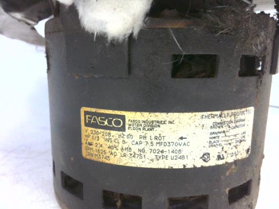 FASCO INDUSTRIES INC 7024-1408