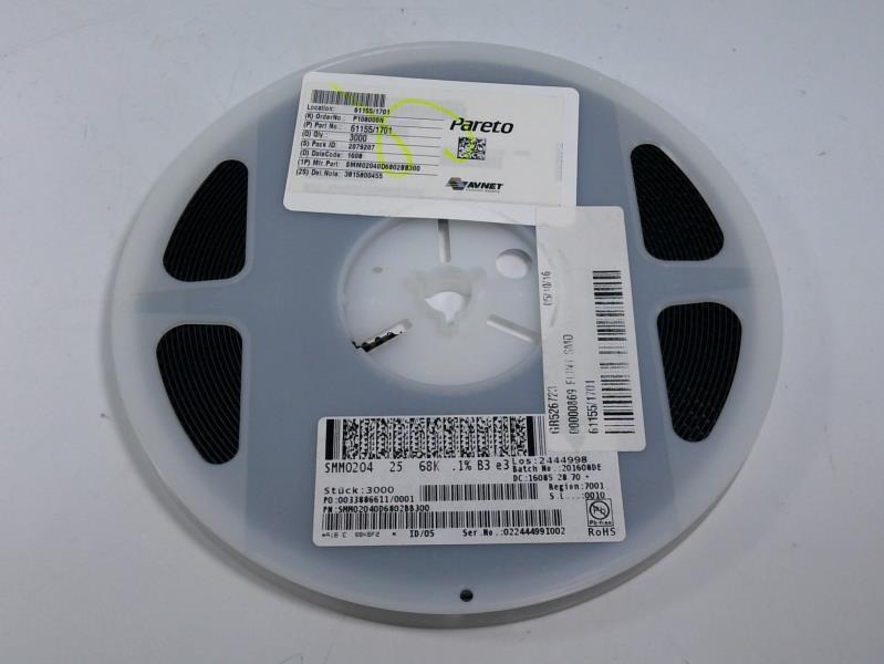 VISHAY SMM02040D6802BB300