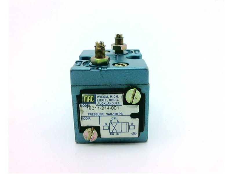 MAC VALVES INC 16011-214-001
