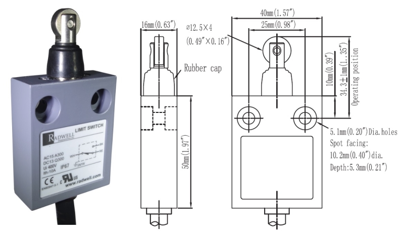 RADWELL VERIFIED SUBSTITUTE 914CE3115SUB