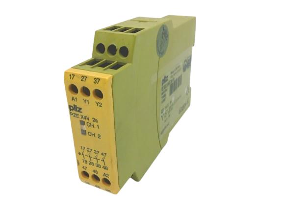 PILZ PZE X4V 2/24VDC 4N/O FIX