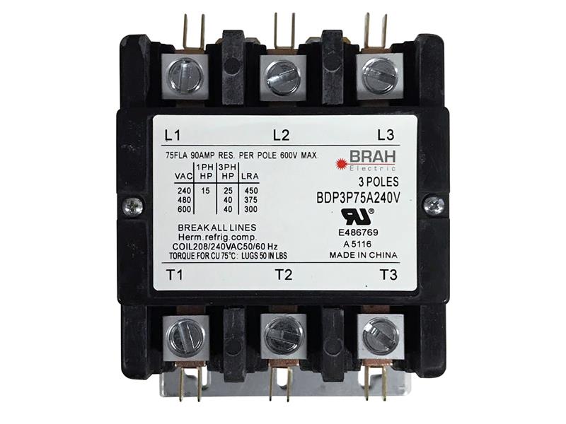 BRAH ELECTRIC BDP3P75A240V