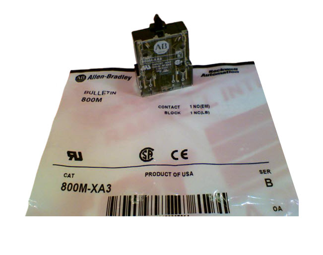 ALLEN BRADLEY 800M-XA3