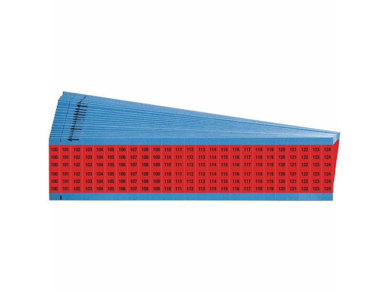 BRADY WM-100-124-RD-PK