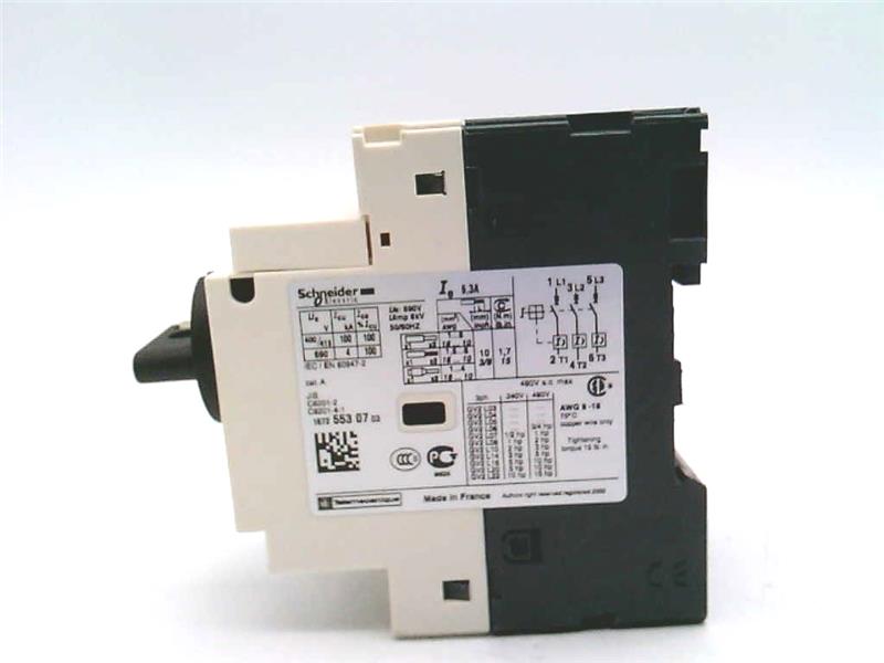 SCHNEIDER ELECTRIC GV2-L10 6.3A