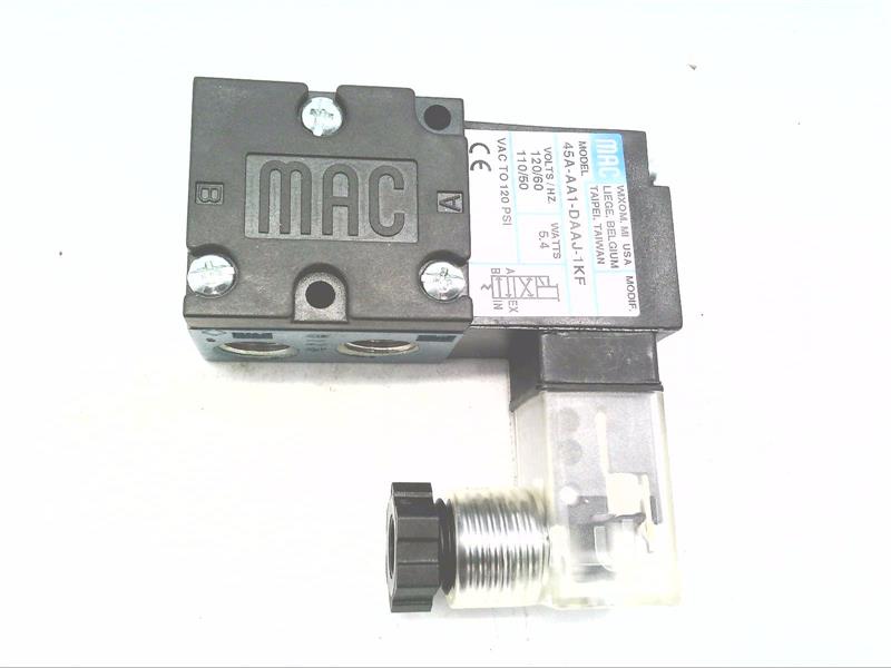 MAC VALVES INC 45A-AA1-DAAJ-1KF
