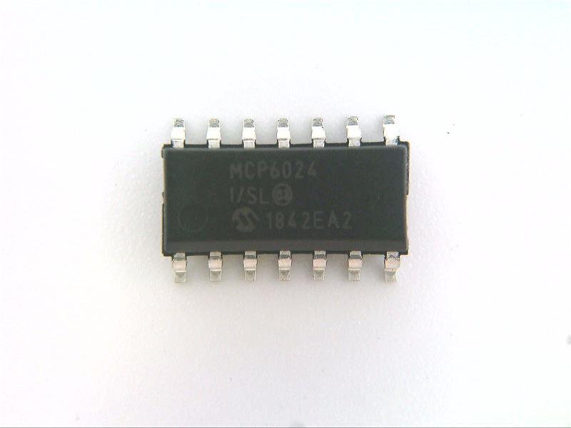 MICROCHIP TECHNOLOGY INC MCP6024-I/SL