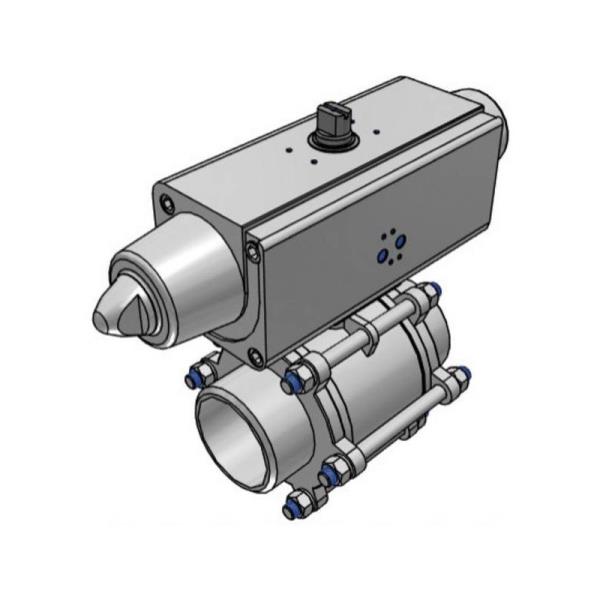 VZBA-4"-GG-63-T-22-F10-V4V4T-PS240-R-90-4-C par FESTO