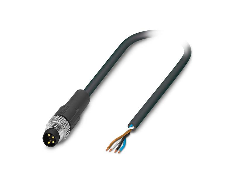 PHOENIX CONTACT SAC-4P-M8MS/ 0,3-PUR BK