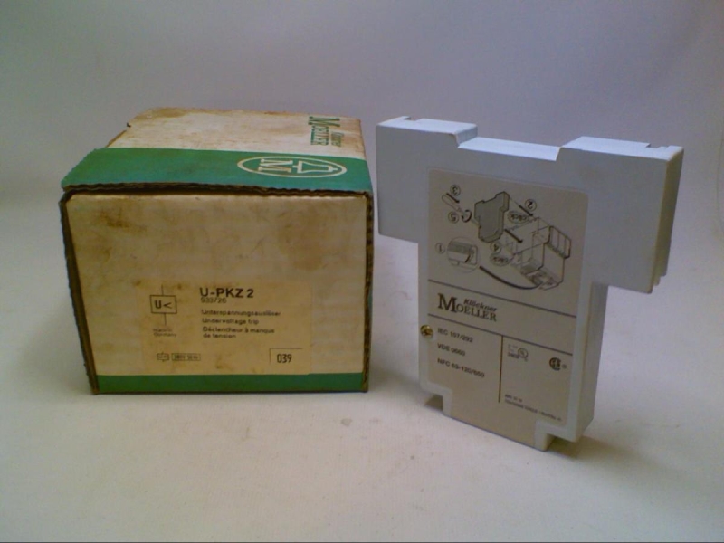 EATON CORPORATION U-PKZ2-380V/50HZ